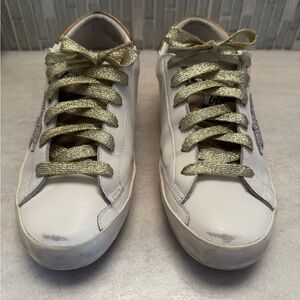 Golden Goose Super Star Nordstrom/Swarovski White Sneakers